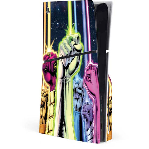 DC Comics Green Lantern Blackest Night: Tales of the Corps 1 Cover PS5 Slim Disk Console Skin