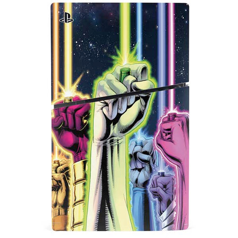 DC Comics Green Lantern Blackest Night: Tales of the Corps 1 Cover PS5 Slim Disk Console Skin