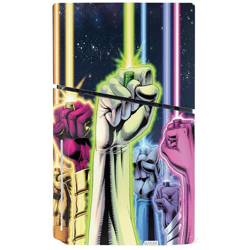 DC Comics Green Lantern Blackest Night: Tales of the Corps 1 Cover PS5 Slim Disk Console Skin