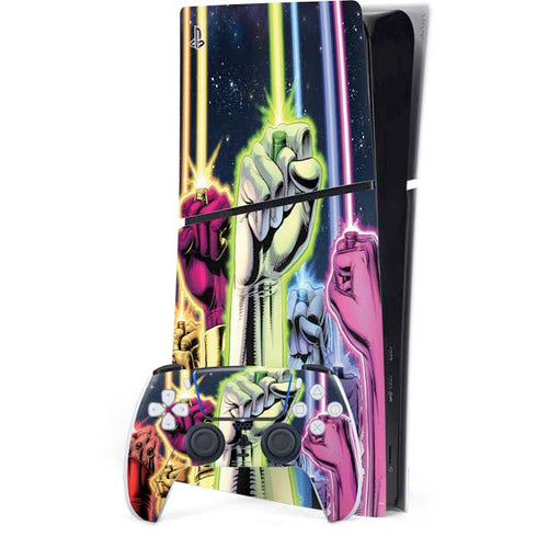 DC Comics Green Lantern Blackest Night: Tales of the Corps 1 Cover PS5 Slim Digital Edition Bundle Skin