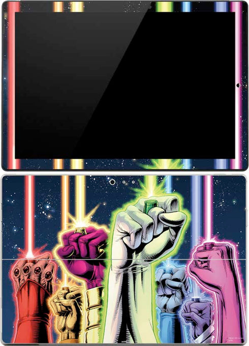 DC Comics Green Lantern Blackest Night: Tales of the Corps 1 Cover Surface Pro (2017) Skin