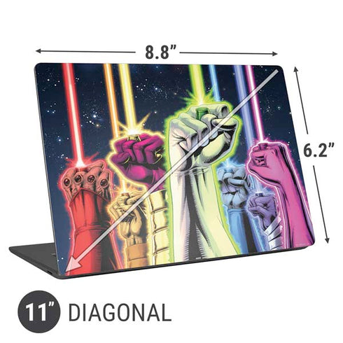 DC Comics Green Lantern Blackest Night: Tales of the Corps 1 Cover Universal Laptop 11in (8.8 x 6.2in) Skin
