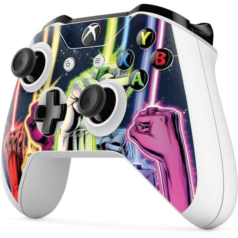 DC Comics Green Lantern Blackest Night: Tales of the Corps 1 Cover Xbox One S Controller Skin