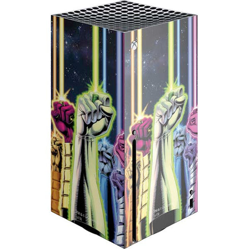 DC Comics Green Lantern Blackest Night: Tales of the Corps 1 Cover Xbox Series X Console Skin