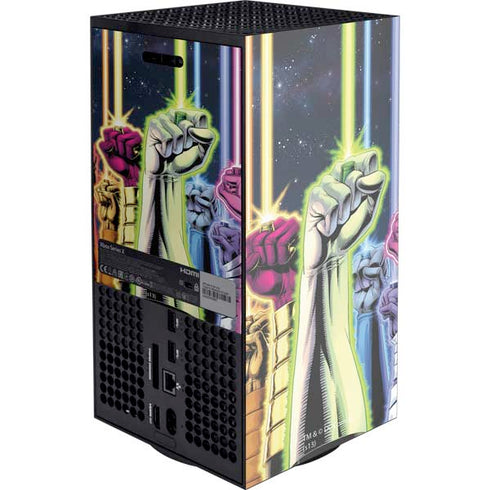 DC Comics Green Lantern Blackest Night: Tales of the Corps 1 Cover Xbox Series X Console Skin