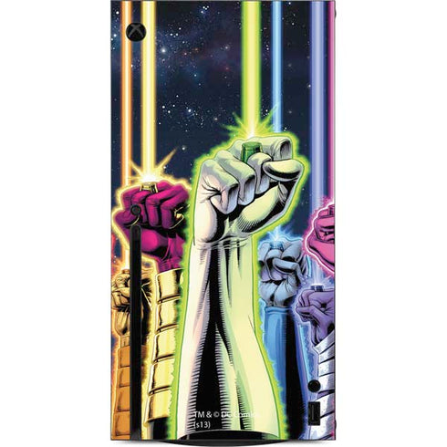 DC Comics Green Lantern Blackest Night: Tales of the Corps 1 Cover Xbox Series X Console Skin