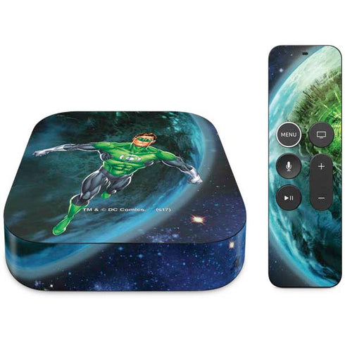 DC Comics Green Lantern Action Pose in Space Apple TV Skin