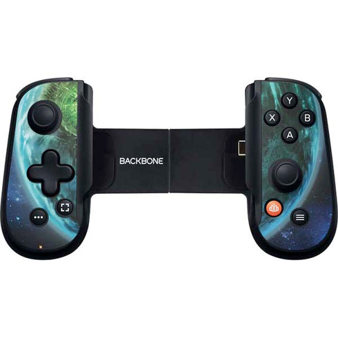 DC Comics Green Lantern Action Pose in Space Backbone One for iPhone Game Controller Skin