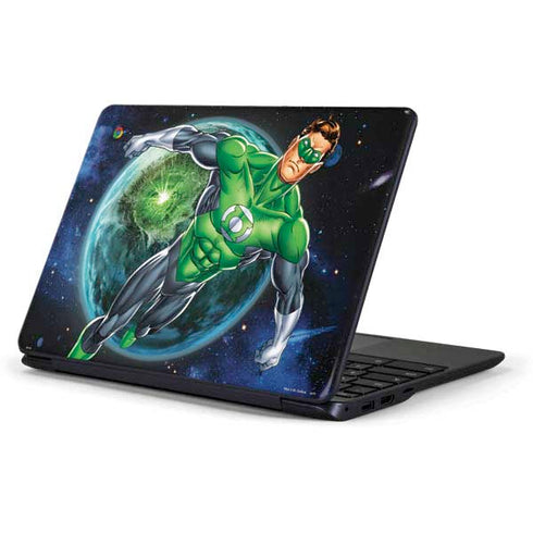 DC Comics Green Lantern Action Pose in Space Samsung Chromebook Skin