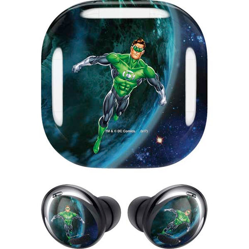 DC Comics Green Lantern Action Pose in Space Galaxy Buds Pro Skin