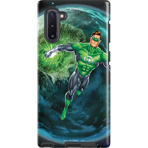 DC Comics Green Lantern Action Pose in Space Galaxy Note 10 Pro Case