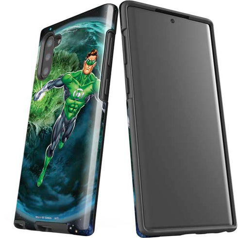 DC Comics Green Lantern Action Pose in Space Galaxy Note 10 Pro Case