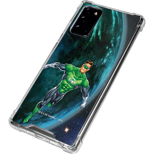 DC Comics Green Lantern Action Pose in Space Galaxy Note20 5G Clear Case
