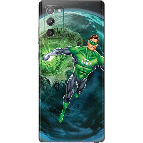 DC Comics Green Lantern Action Pose in Space Galaxy Note20 5G Skin
