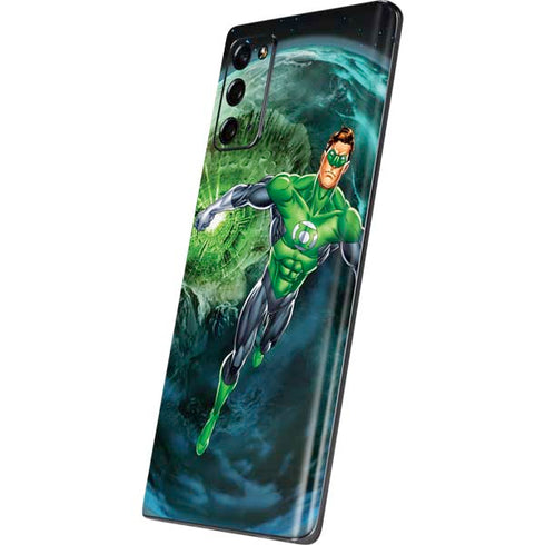DC Comics Green Lantern Action Pose in Space Galaxy Note20 5G Skin