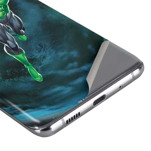 DC Comics Green Lantern Action Pose in Space Galaxy S20 Plus Skin