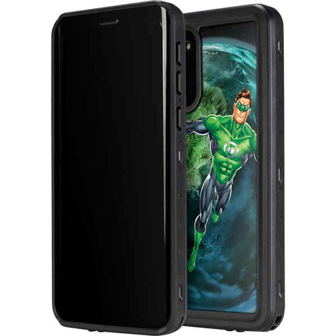 DC Comics Green Lantern Action Pose in Space Galaxy S20 Waterproof Case