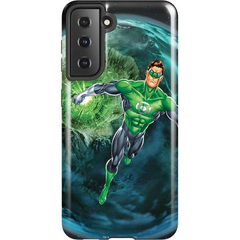 DC Comics Green Lantern Action Pose in Space Galaxy S21 5G Pro Case