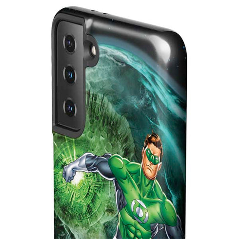 DC Comics Green Lantern Action Pose in Space Galaxy S21 Plus 5G Pro Case