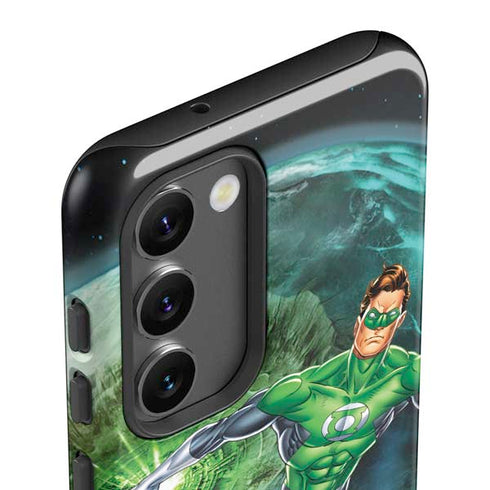DC Comics Green Lantern Action Pose in Space Galaxy S23 Plus Pro Case