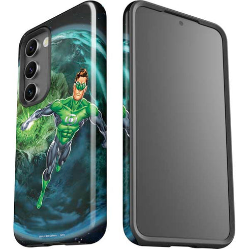 DC Comics Green Lantern Action Pose in Space Galaxy S23 Plus Pro Case