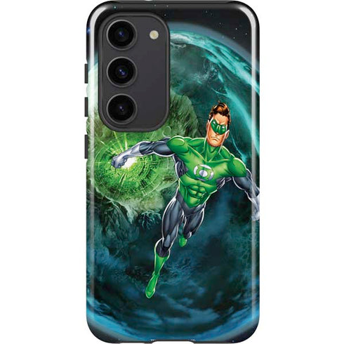 DC Comics Green Lantern Action Pose in Space Galaxy S23 Pro Case