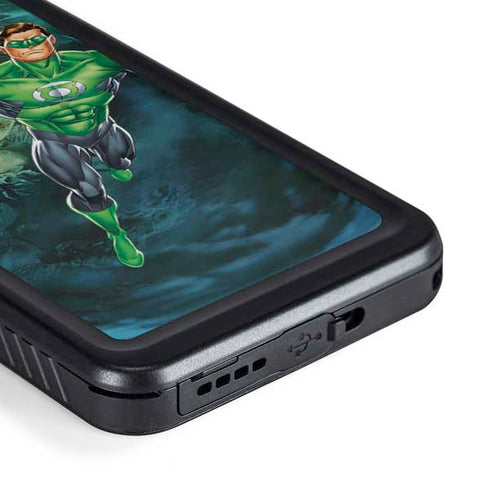 DC Comics Green Lantern Action Pose in Space Galaxy S23 Waterproof Case