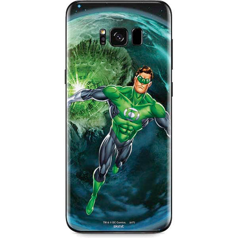 DC Comics Green Lantern Action Pose in Space Galaxy S8 Plus Skin
