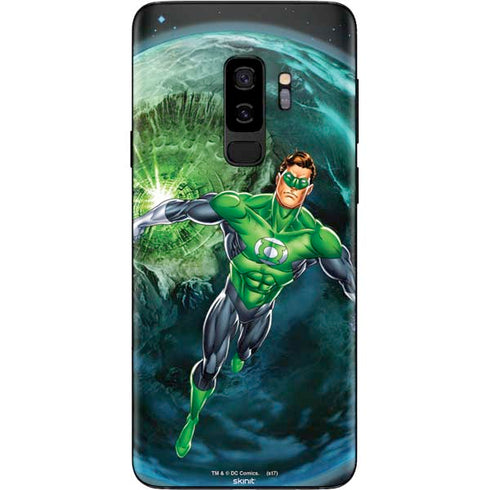 DC Comics Green Lantern Action Pose in Space Galaxy S9 Plus Skin