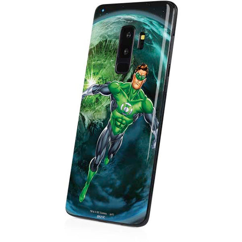 DC Comics Green Lantern Action Pose in Space Galaxy S9 Plus Skin