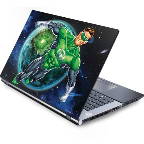DC Comics Green Lantern Action Pose in Space Generic Laptop Skin