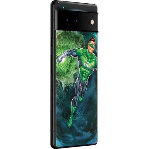 DC Comics Green Lantern Action Pose in Space Google Pixel 6 Pro Skin