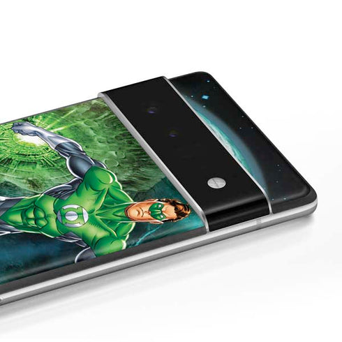 DC Comics Green Lantern Action Pose in Space Google Pixel 6 Pro Skin