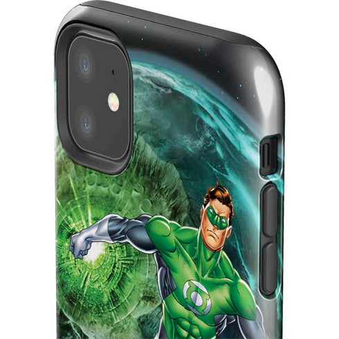 DC Comics Green Lantern Action Pose in Space iPhone 11 Impact Case