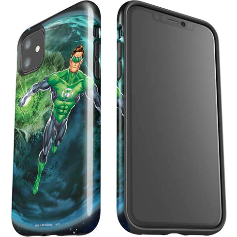 DC Comics Green Lantern Action Pose in Space iPhone 11 Impact Case