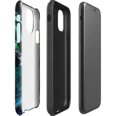 DC Comics Green Lantern Action Pose in Space iPhone 11 Pro Max Impact Case
