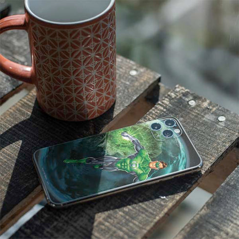 DC Comics Green Lantern Action Pose in Space iPhone 11 Pro Max Skin