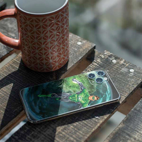 DC Comics Green Lantern Action Pose in Space iPhone 11 Pro Skin