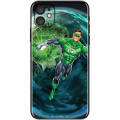 DC Comics Green Lantern Action Pose in Space iPhone 11 Skin