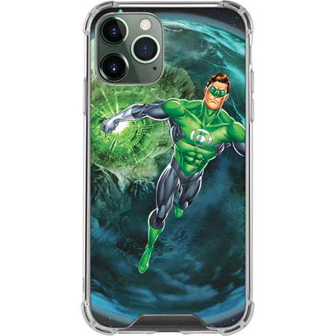 DC Comics Green Lantern Action Pose in Space iPhone 12 Pro Clear Case