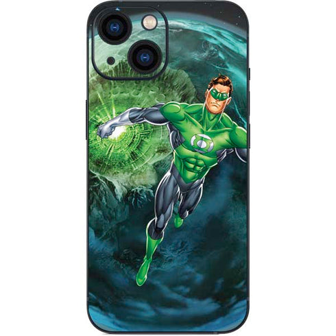 DC Comics Green Lantern Action Pose in Space iPhone 13 Mini Skin