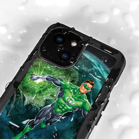 DC Comics Green Lantern Action Pose in Space iPhone 13 Mini Waterproof Case