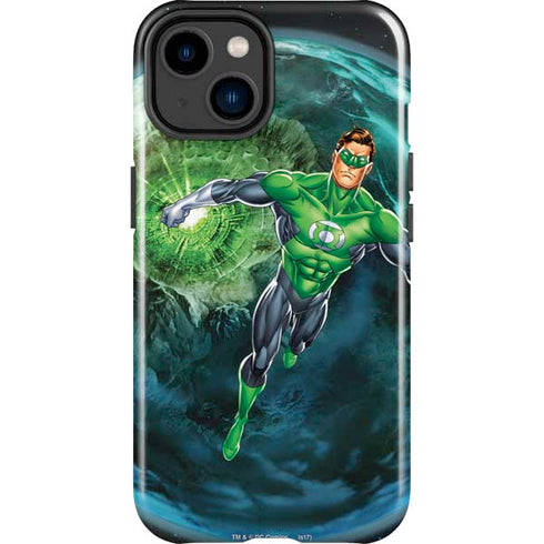 DC Comics Green Lantern Action Pose in Space iPhone 14 Plus Impact Case