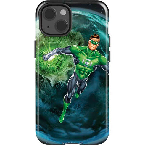 DC Comics Green Lantern Action Pose in Space iPhone 15 Impact Case