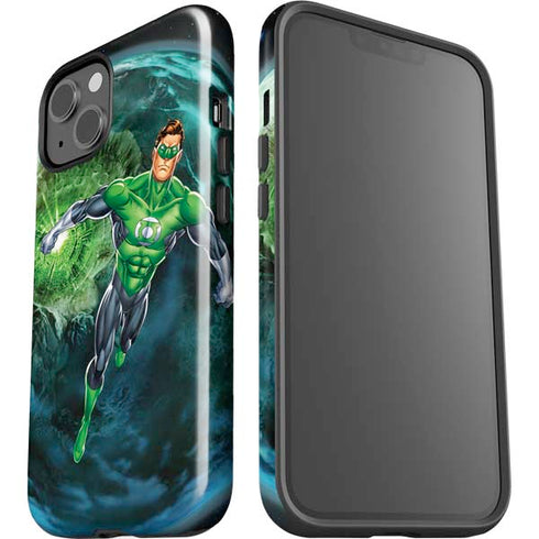DC Comics Green Lantern Action Pose in Space iPhone 15 Impact Case