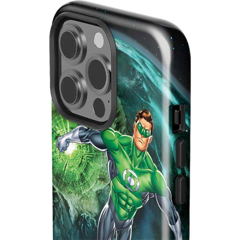 DC Comics Green Lantern Action Pose in Space iPhone 15 Pro Impact Case