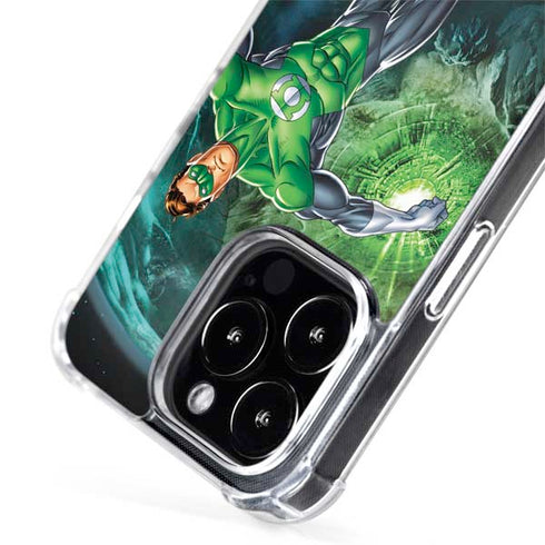 DC Comics Green Lantern Action Pose in Space iPhone 15 Pro Max MagSafe Case