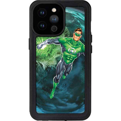 DC Comics Green Lantern Action Pose in Space iPhone 14 Pro Max Waterproof Case