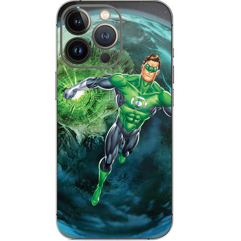 DC Comics Green Lantern Action Pose in Space iPhone 14 Pro Skin