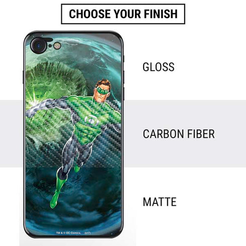 DC Comics Green Lantern Action Pose in Space iPhone SE (2nd & 3rd Gen) Skin